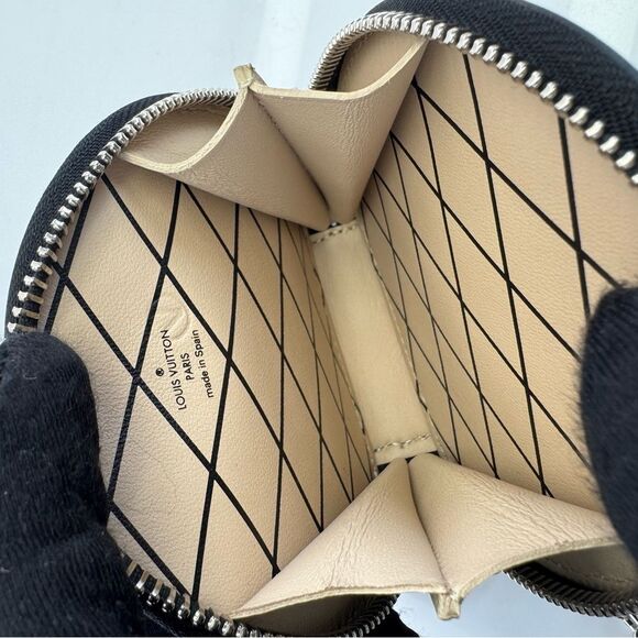 Louis Vuitton Black Monogram Canvas Splash Zippy Coin Purse - Picture 12 of 14